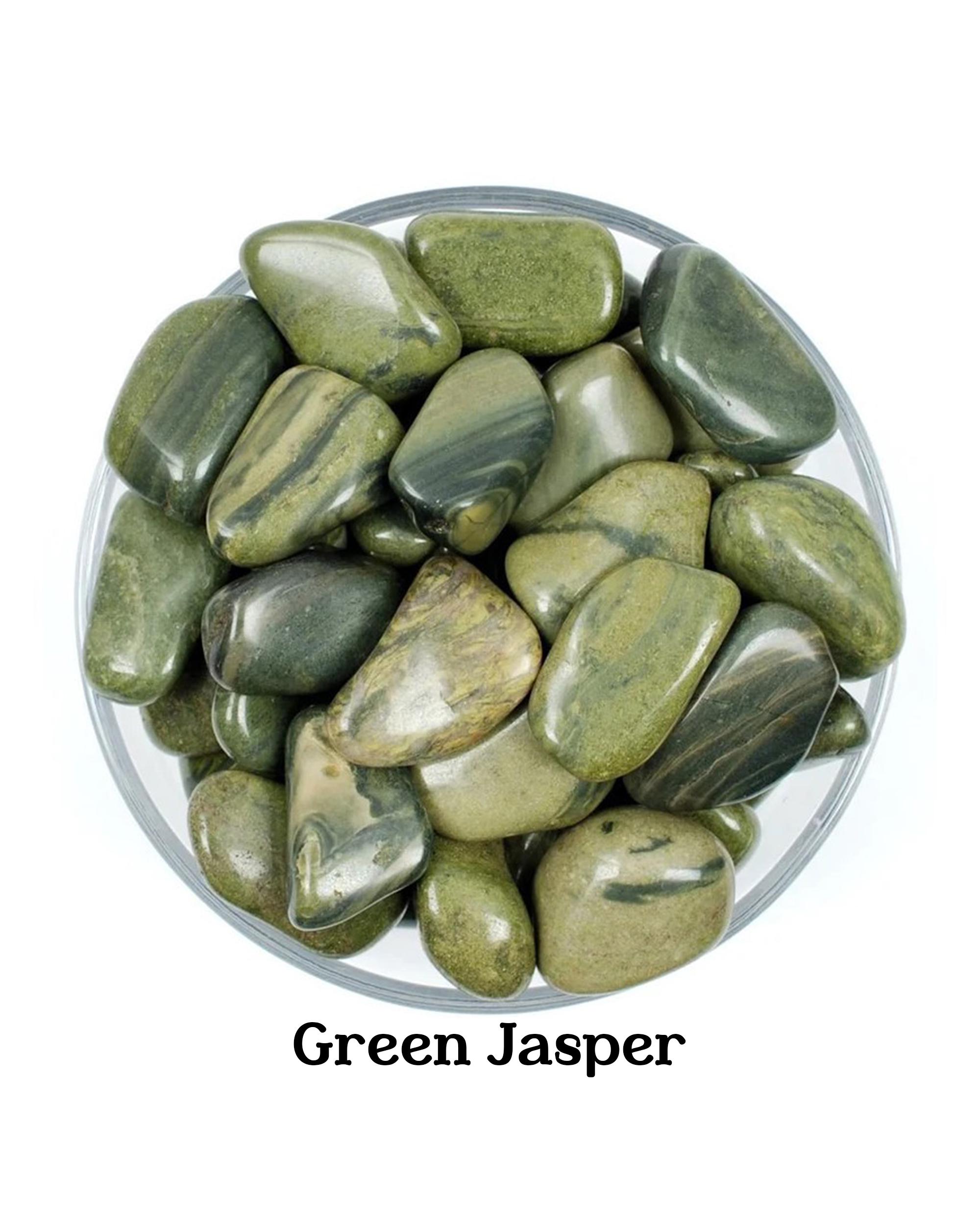 Green jasper stone - Etsy 日本