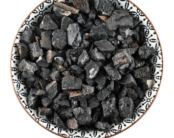 Black Tourmaline Raw Stones, Schorl Shield Crystal, Altar Ritual And Protection Gem