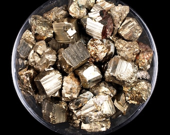 Zestaw 3 surowych kamieni pirytu, Piryt, Surowy kamień, Surowy kamień, Kamienie, Kryształy, Skały, Prezenty, Kamienie szlachetne, Klejnoty, Kryształy zodiaku, Kamienie lecznicze