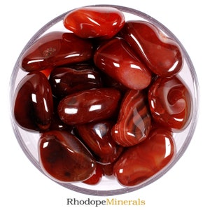 Dark Carnelian Tumbled Stone, Dark Carnelian, Tumbled Stones, Carnelian, Crystals, Stones, Gifts, Rocks, Gems, Gemstones, Zodiac Crystals