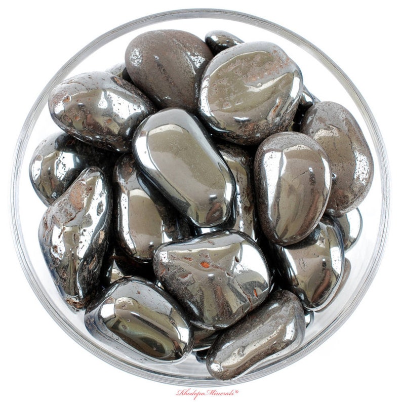 One XL Our shop OFFers the best service Hematite Tumbled Stone Tumbl excellence Crystal