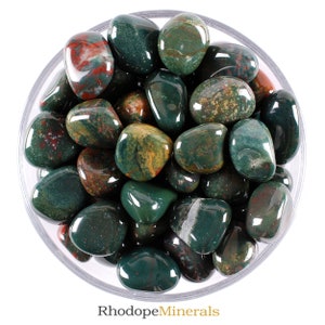 Heliotrop Trommelstein, Heliotrop, Trommelsteine, Steine, Kristalle, Felsen, Geschenke, Edelsteine, Edelsteine, Sternzeichen Kristalle, Heilende Kristalle