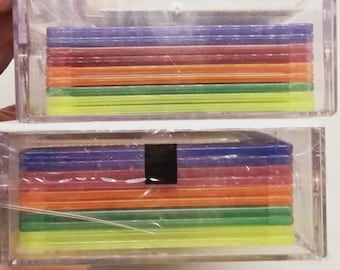 19 Imation Neon Colors DiskettenIBM 2HD 3,5" 1,44 MB Floppy 19 Disks. Neu!