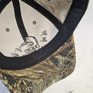 Ducks Unlimited Mossy Oak Camo Strap back Hat Cap DU Leader Adjustable Band image 8
