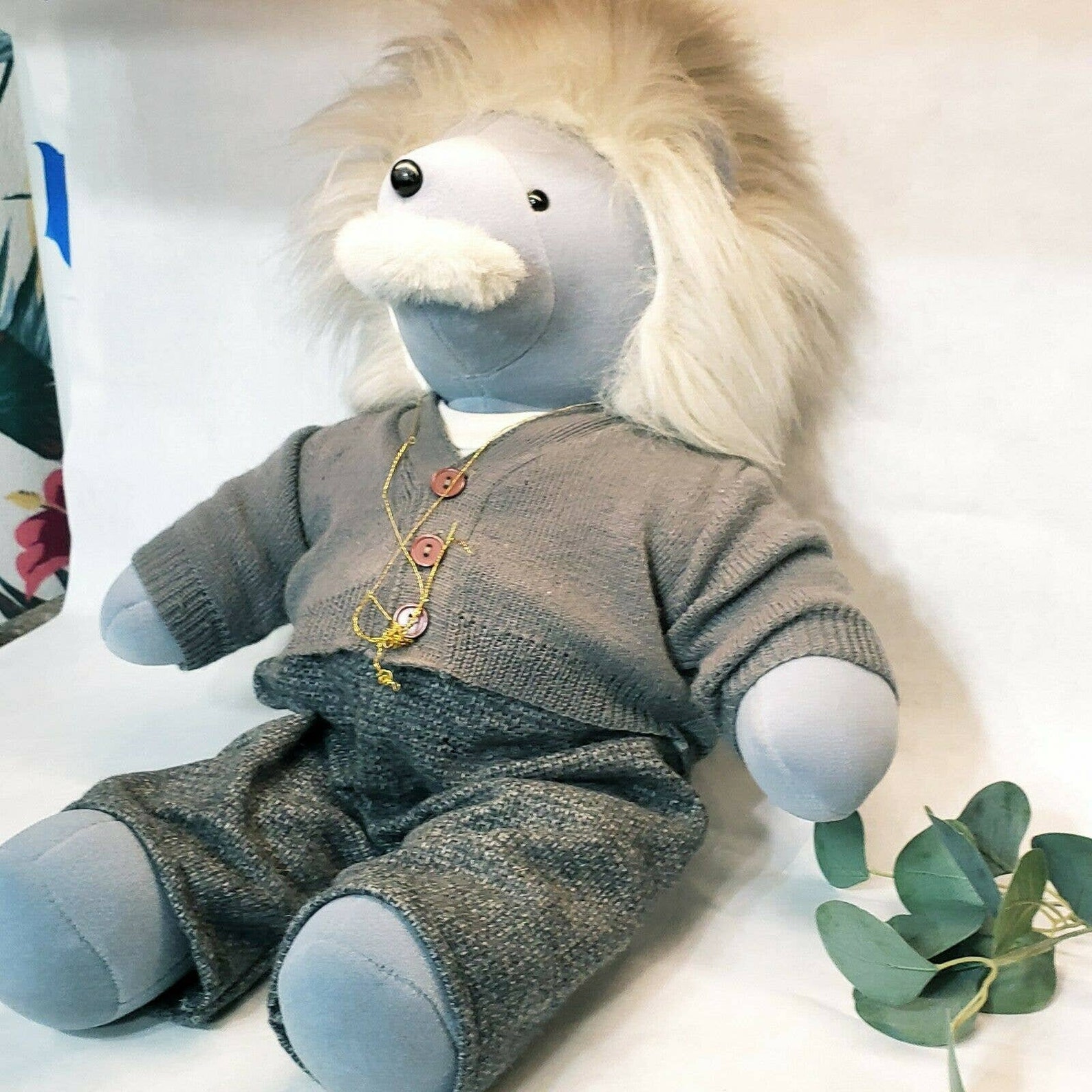 Vintage North American Bear Company Albeart Einstein Etsy