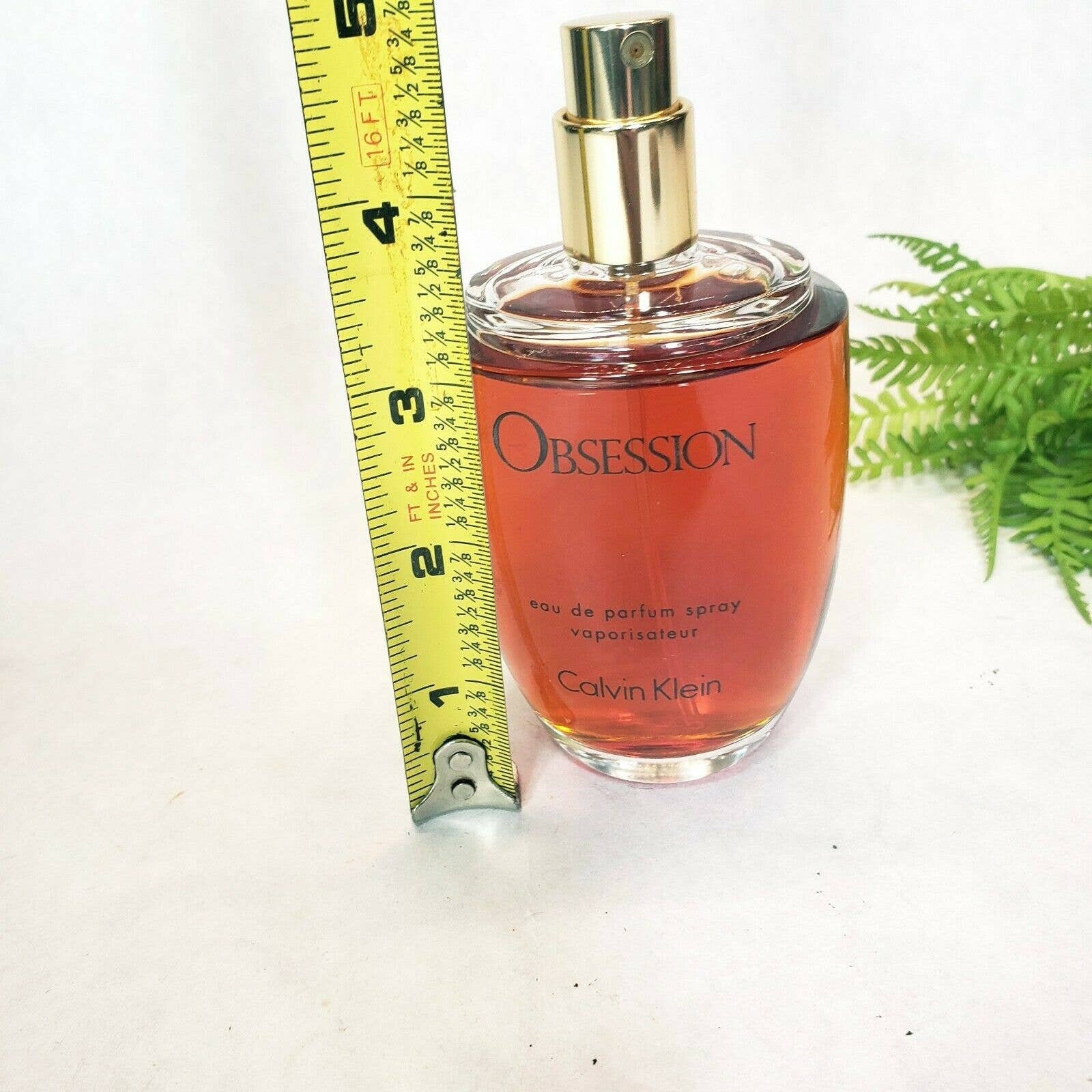 Vintage Calvin Klein OBSESSION 3.4 fl oz Eau de Perfume Spray No Lid -  Fragrance