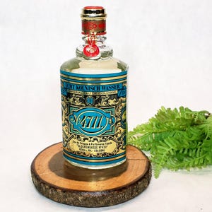 Vintage West German Echt Kolnisch Wasser eau de Cologne NO 4711 Original Splash