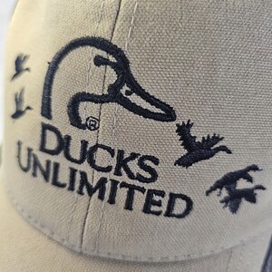 Ducks Unlimited Mossy Oak Camo Strap back Hat Cap DU Leader Adjustable Band image 10