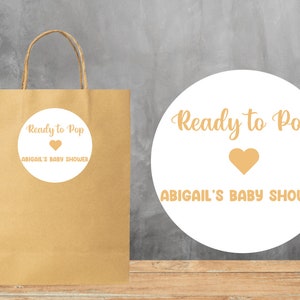 Baby Shower Party Favor Stickers Personalized Baby Shower Stickers Custom Baby Shower Stickers Baby Shower Favor Stickers