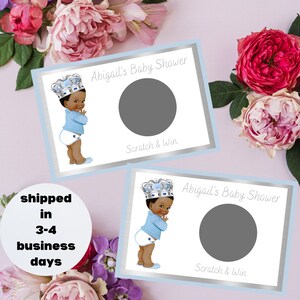 Baby Shower Scratch off Tickets Baby Shower Scratch game