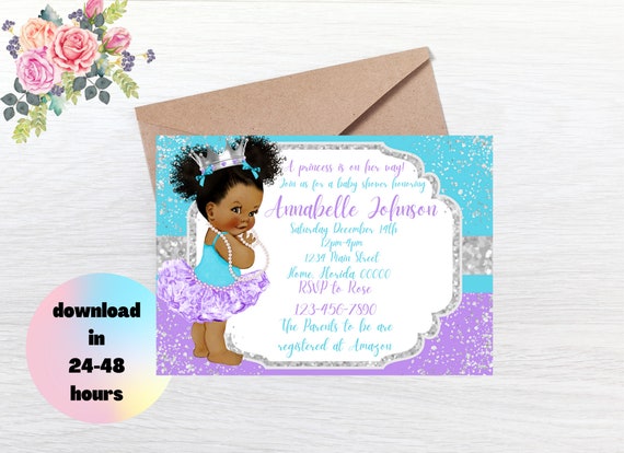 Printable Baby Shower Invitation Digital Baby Shower | Etsy