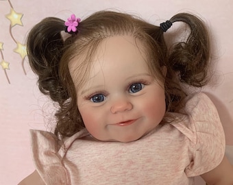 Reborn dolls ready to ship，reborn toddler lovely girl doll ，newborn reborn baby girl，reborn baby doll on sale，reborn born dolls