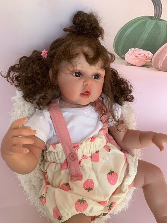 66cm Toddler Baby Reborn Doll Can Standing And Real Painted Skin