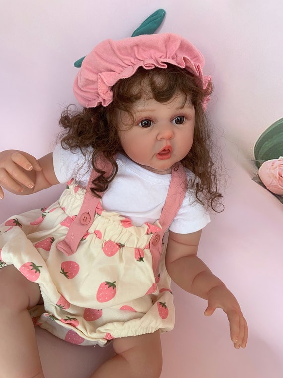 66cm Toddler Baby Reborn Doll Can Standing And Real Painted Skin