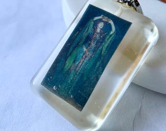 Ellen Terry as Lady Macbeth Resin Pendant