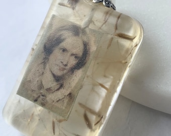 Charlotte Brontë Necklace Pendant