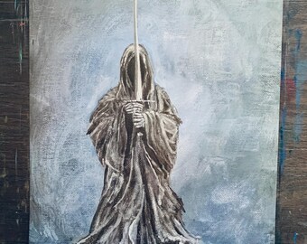 Weathertop Encounter (print) -Lord of The Rings