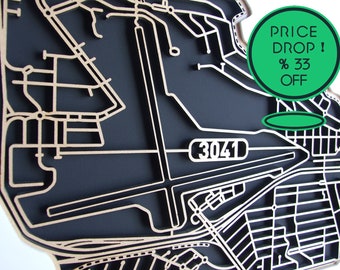 33% OFF  this Strathmore 3041, superb, laser cut wall decoration in MDF, acrylic & matte black backing!!