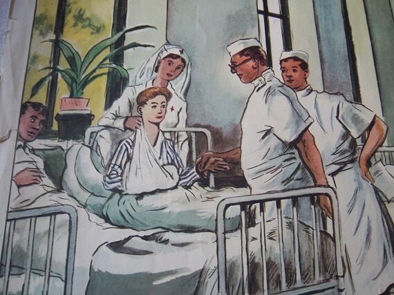 Français'affiche de L'école, Vintage Double Sided 1950 - Éducation, École, Enfants, Affiche, Affiche