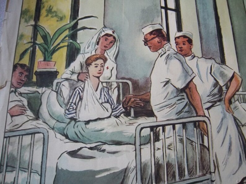 French School Poster Vintage Double Sided From 1950 Etsy