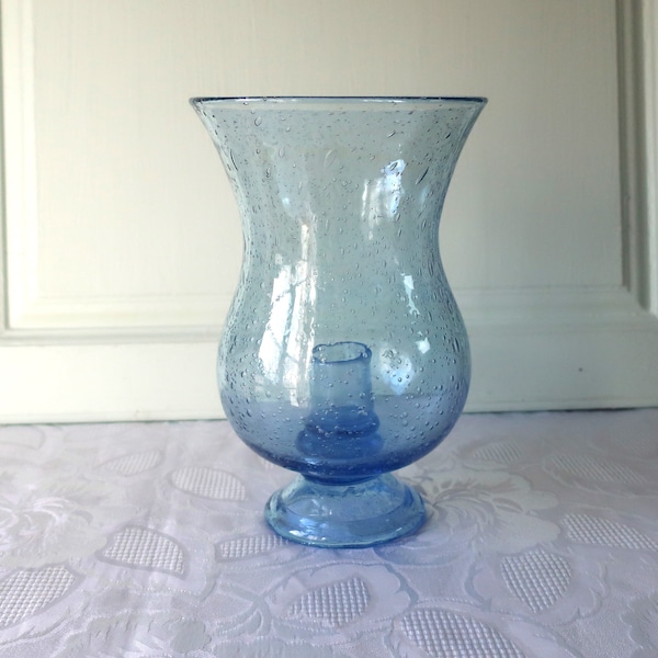 Un Vase Photophore Bleu