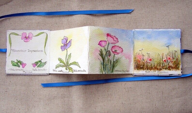 Decorative Miniature Handmade Art Book Coffee Table - Coffee Table Book Watercolour Decorative Miniature Handmade Art Book Coffee Table - Coffee Table Book Watercolour