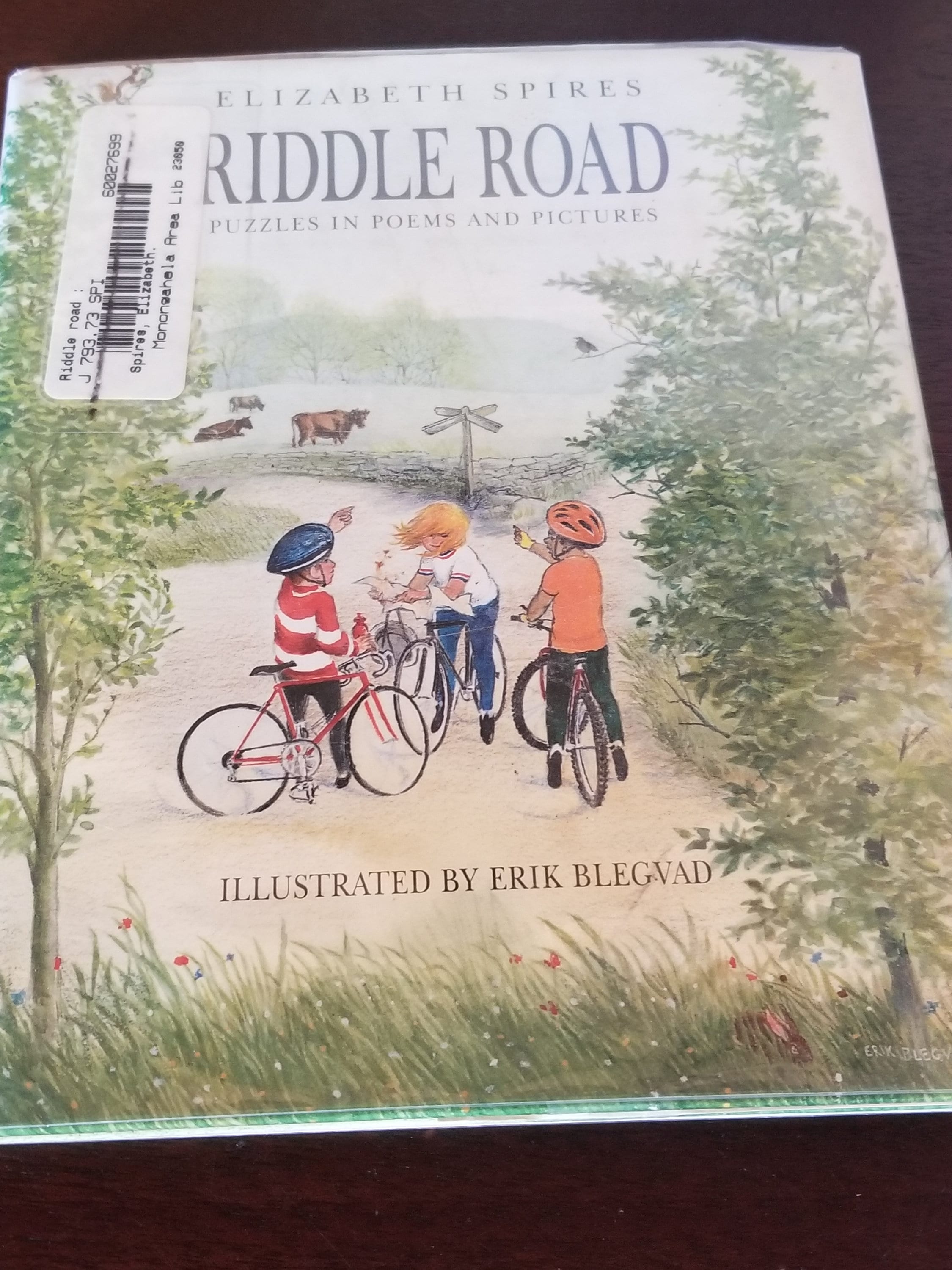 Riddle Road by Elizabeth Spires. Puzzles in Poems and 