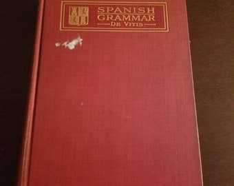 Spanish Grammar M.A. DeVitis 1915