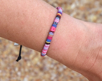 Pulsera de color ajustable de las mujeres de la playa de traje casual joyería Amistad todos los días pulsera étnica Boho para hombres regalo para él