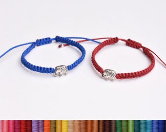 Bracciale Famiglia Elefanti Argento – 20 Cm Regolabile, Gioiello Simbolo Di Saggezza E Unione