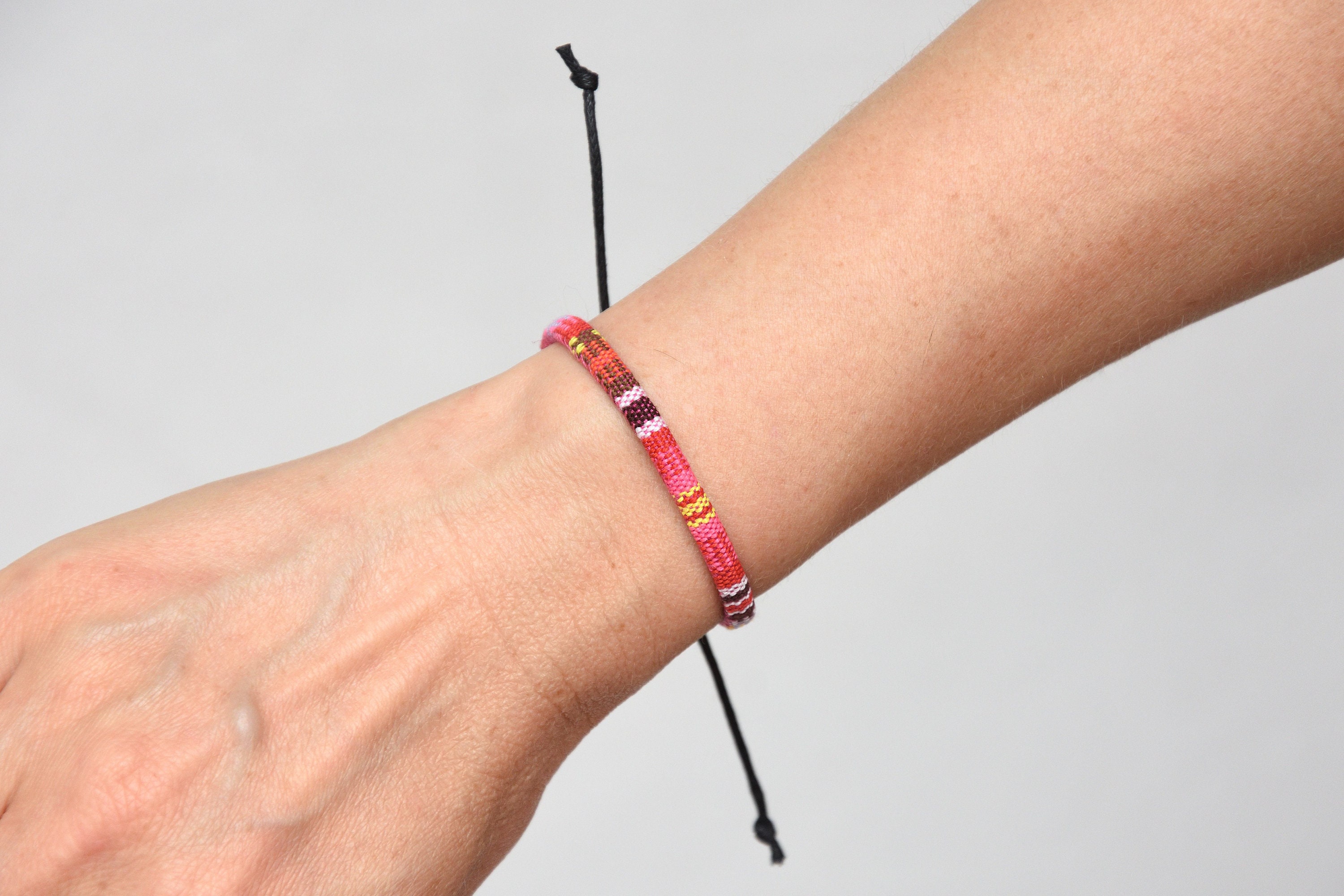 Waterproof surfer bracelet mens Coton textil bracelet Beach Etsy