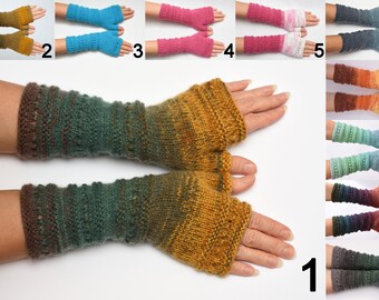 Fingerless Mittens women Arm Warmers Wrist Warmers Hand warmers Warm gloves new year gift Friend gift for sister Coworker Gift sister gift