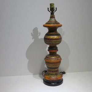 Bitossi Style Lamp Mid Century Modern Lighting