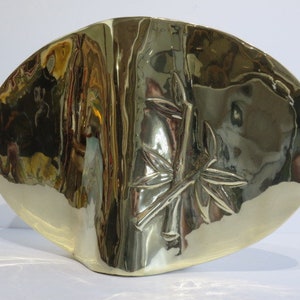 Caixa Dolbi Bronze Ikebana Vaso moderno de meados do século