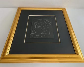 Peter Max Pop Art Etching Mid Century Modern Art