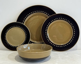 Gran juego de vajilla Tahiti de Franciscan Mid Century Modern Home Decor