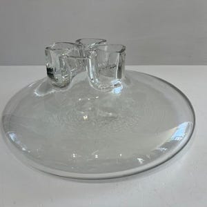 Flavio Barbini Quatto Fori Murano Glass Vessel for Alfredo Barbini Mid Century Modern Art Object