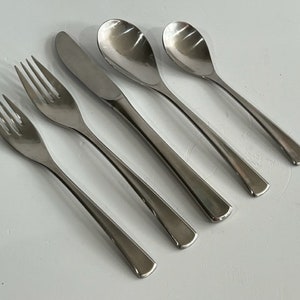 Domus Brasilia Stainless by WMF Flatware Set Mid Century Modern Decor