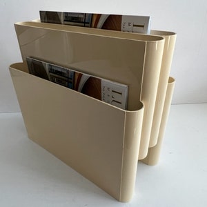 Giotto Stoppino Magazine Holder for Kartell Mid Century Modern Italy
