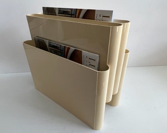 Giotto Stoppino Magazine Holder for Kartell Mid Century Modern Italy