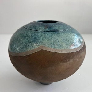 Artist Signed Raku Studio Pottery Mid Century Modern Ceramics