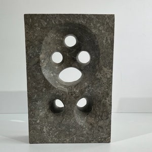 Contemporary Marble Sculpture Mid Century Modern Art
