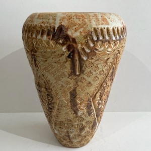 Studio Pottery Signerad Sladek Mid Century Modern Keramik