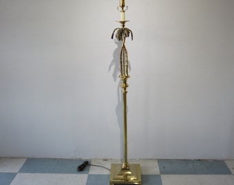 Chapman messing palmboom vloerlamp halverwege de eeuw moderne verlichting