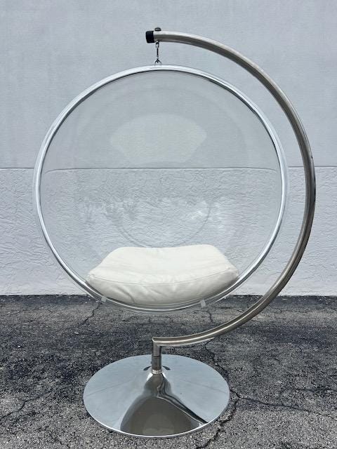 エーロ・アールニオ ルーサイト バブルチェア ミッドセンチュリー