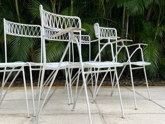 Six Maurizio Tempestini for Salterini Dining Chairs Mid Century