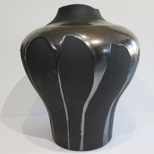Haeger Pottery Mid Century Modern Keramik Gefäß USA Mit Original Etikett