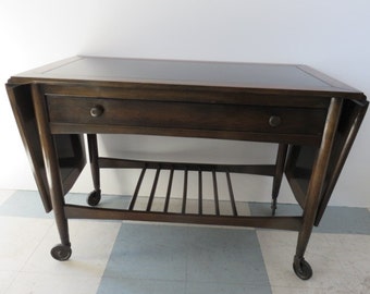 Harvey Probber Style Bar Cart Mid Century Modern Furniture