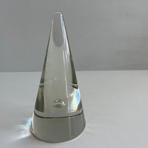 Cenedese Murano Glass Paperweight Mid Century Modern Italy