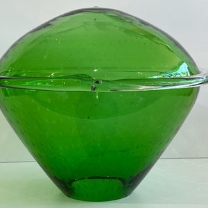 Alfredo Barbini Murano Glass Sculpture Mid Century Modern Centerpiece Italy